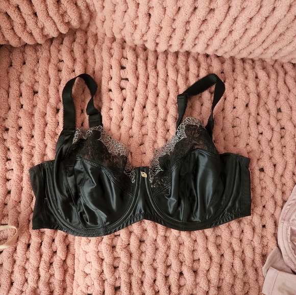 Elegant Lace Trimmed Bra Set - Black, Pink, Tan Bundle - Picture 6 of 8